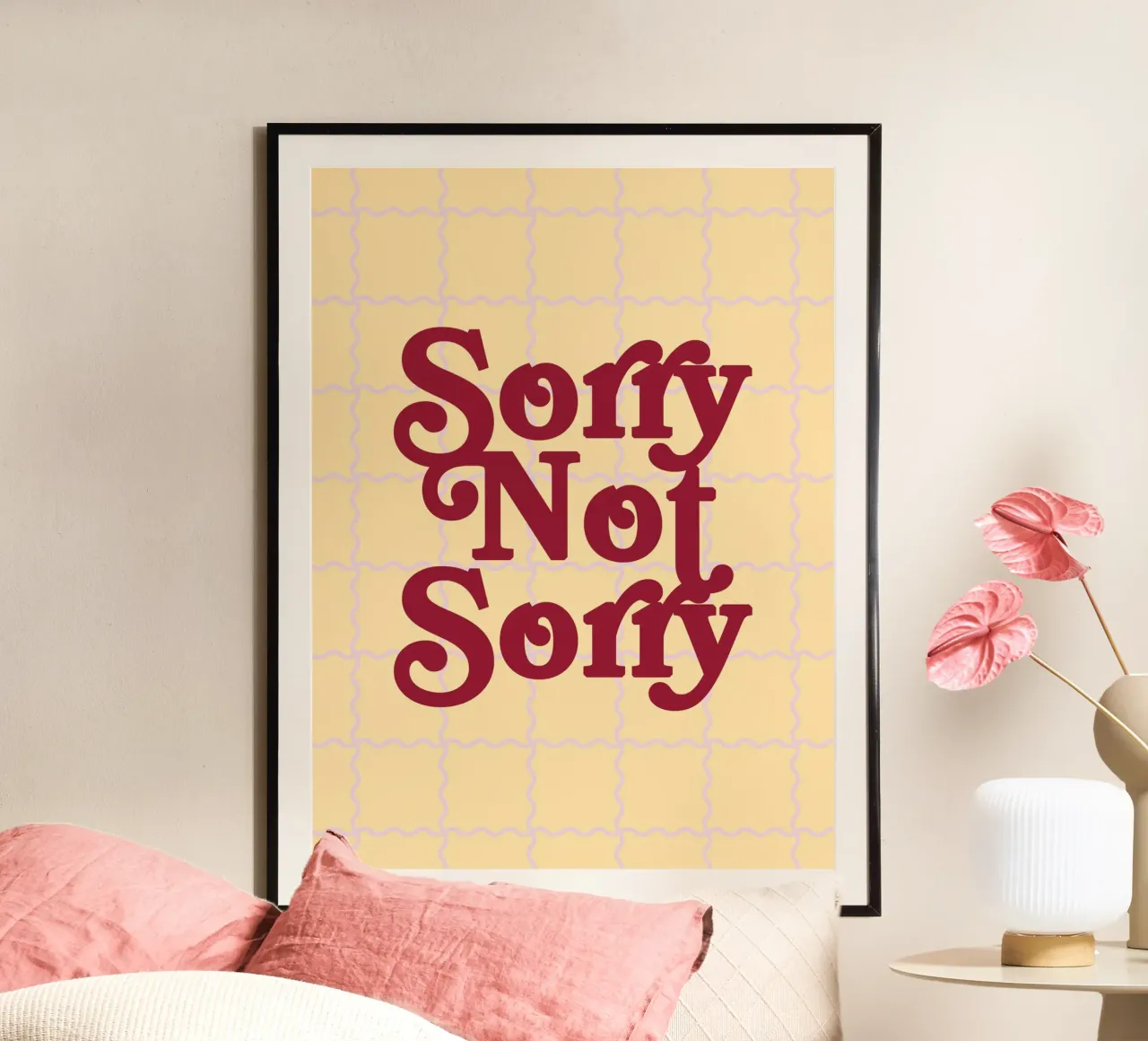Sorry Not Sorry carta hahnemühle da designdn