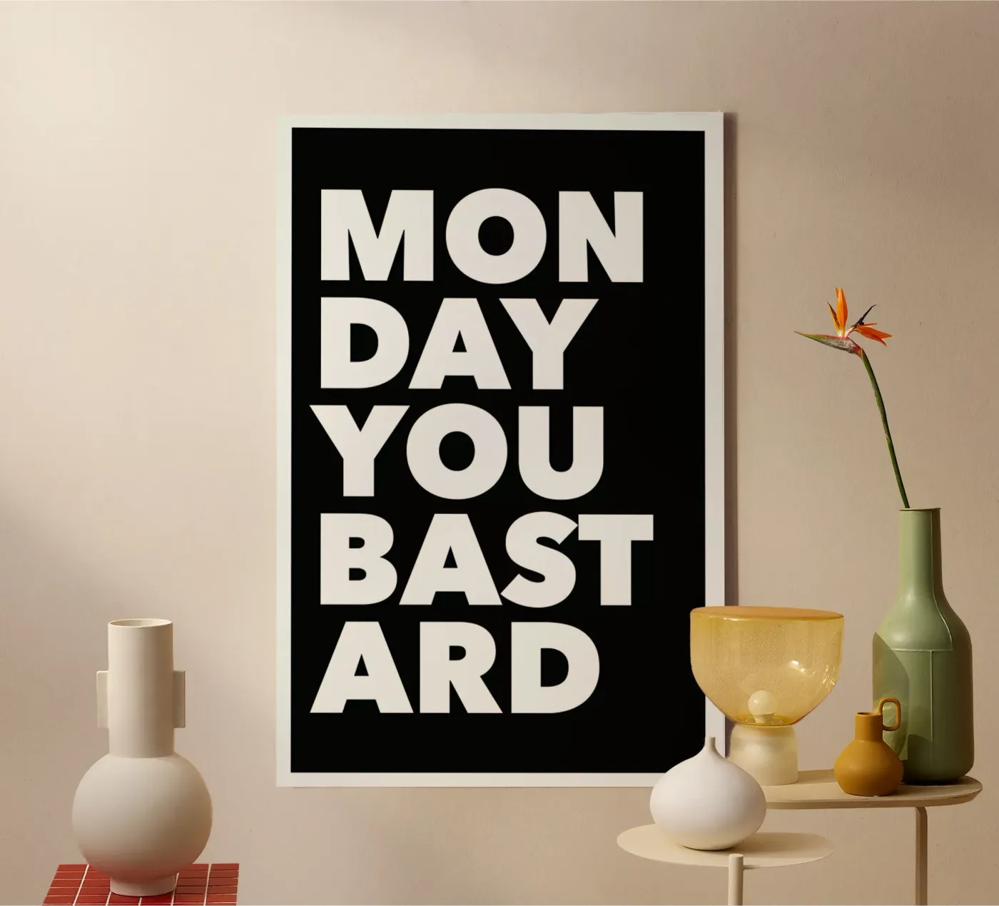Monday tela da Mottos by Sinan Saydik