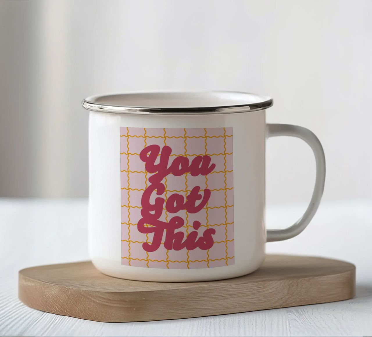 You Got This tazza in smalto da designdn