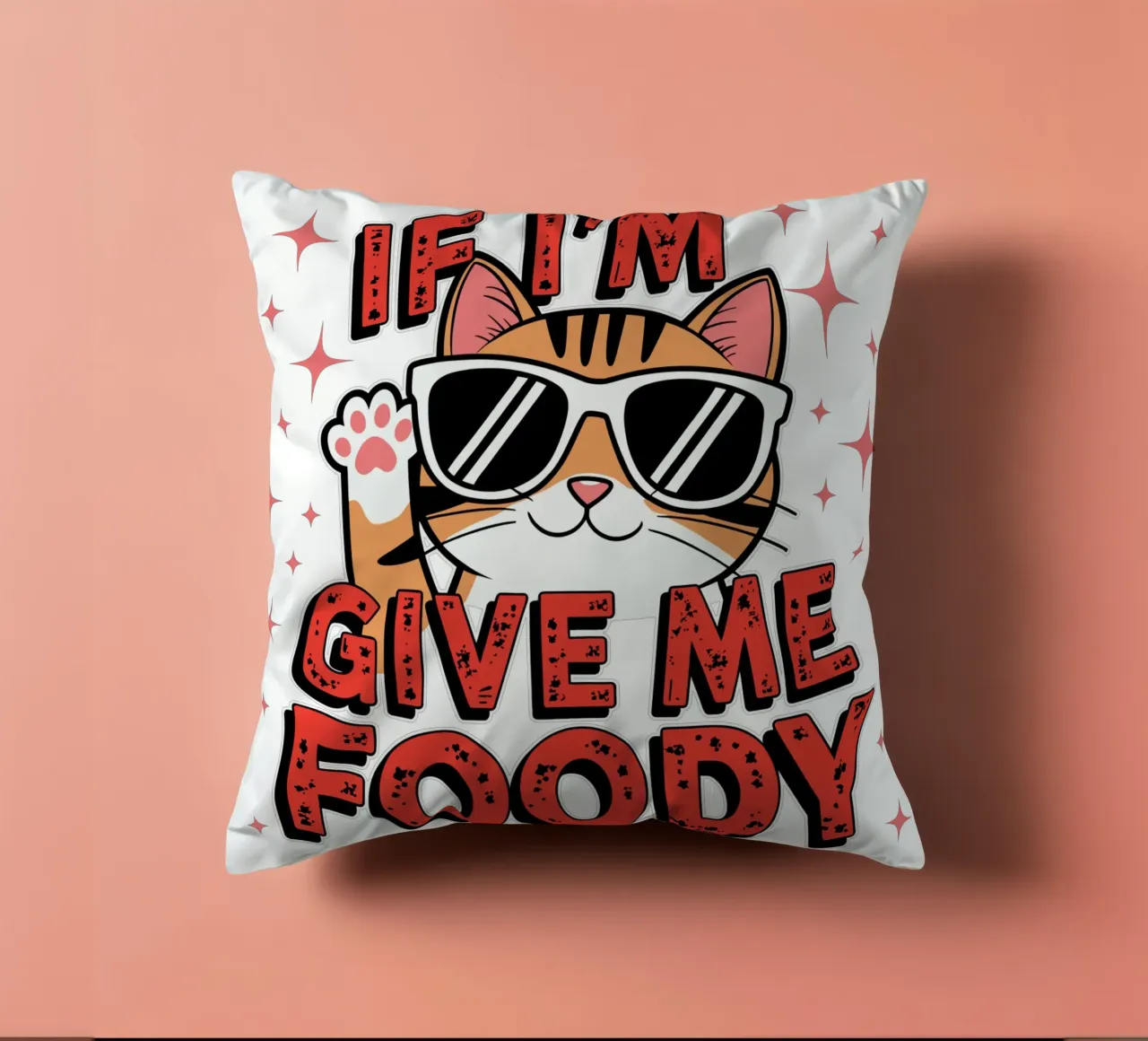 If I'm, give me foody cuscino da edsonramosart