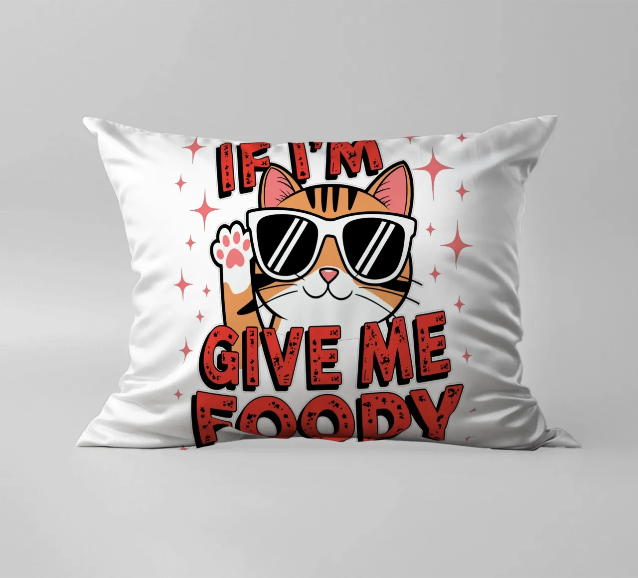 If I'm, give me foody cuscino da edsonramosart