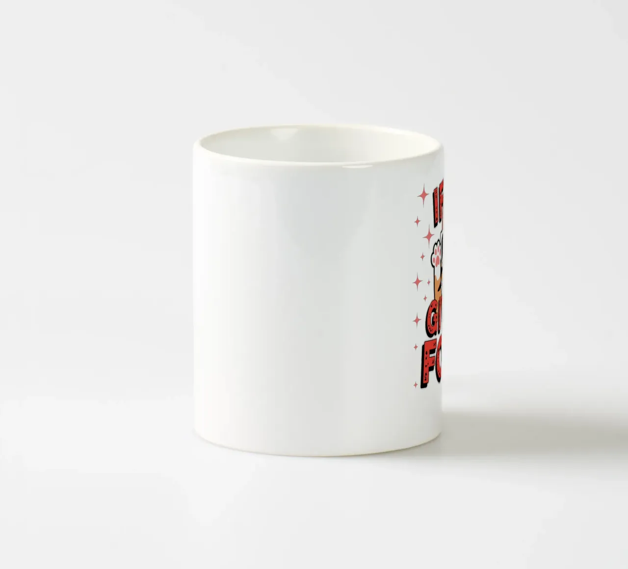 If I'm, give me foody tazza in ceramica da edsonramosart