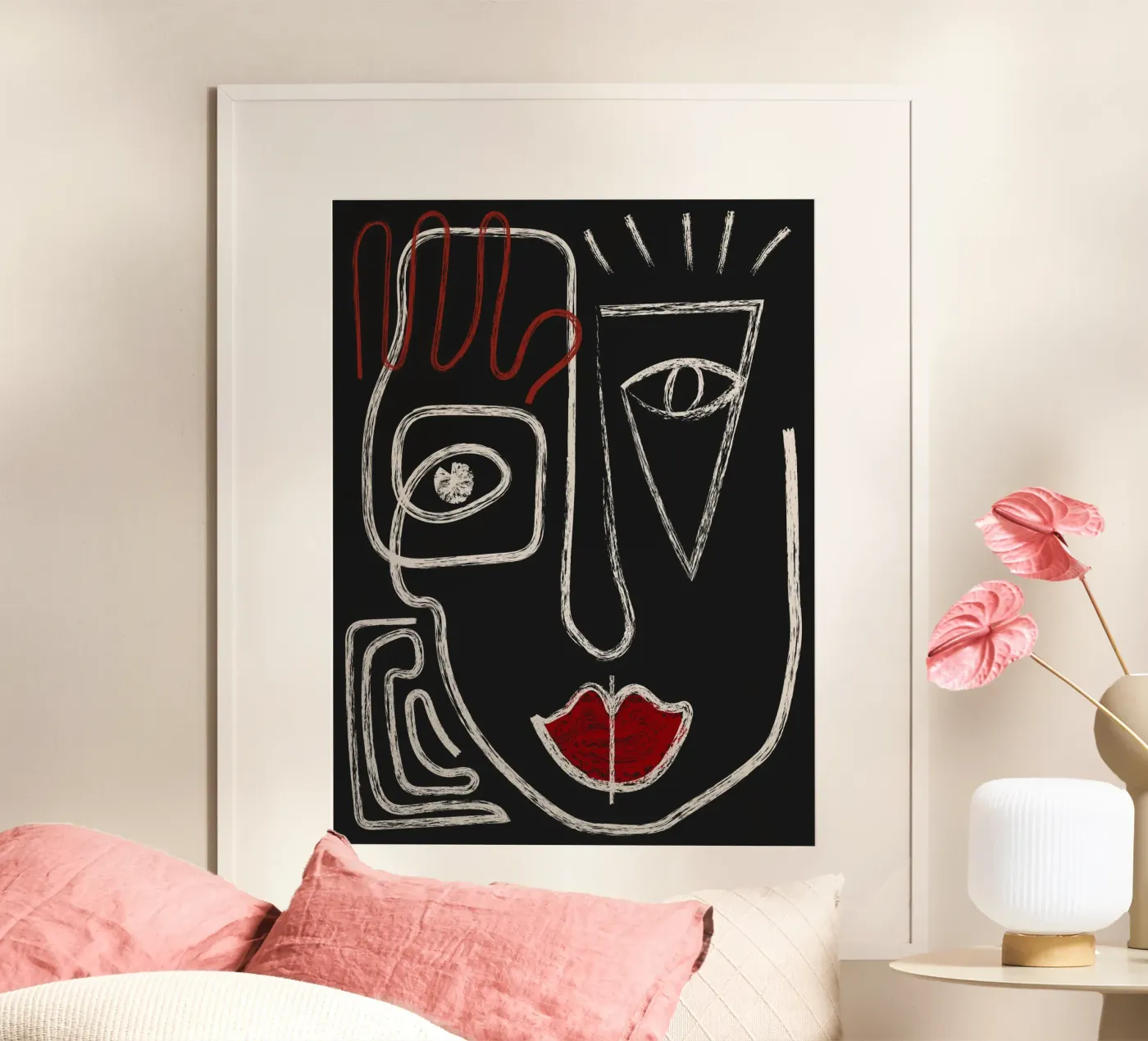 Face Shield Poster von artesutileco