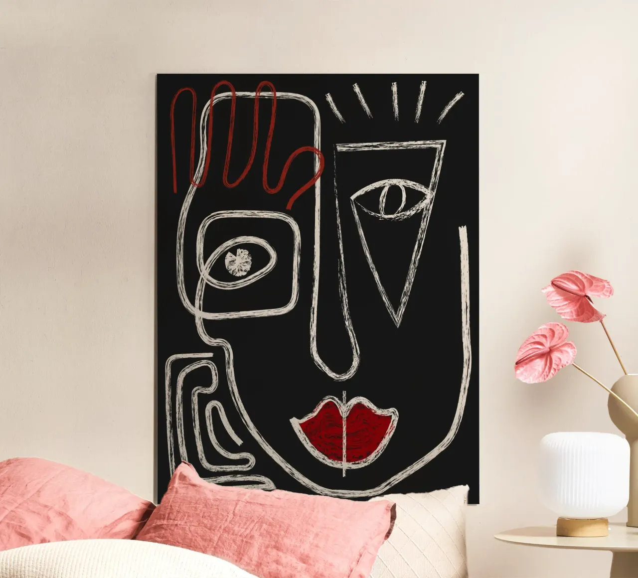 Face Shield poster da artesutileco