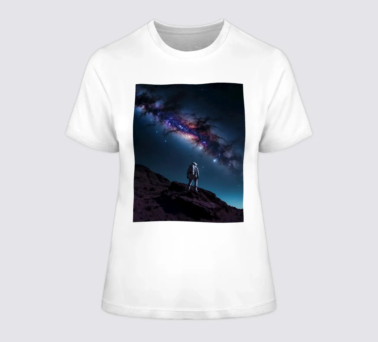 Xeratheon women's fitted t-shirt by Stellar Dream Art