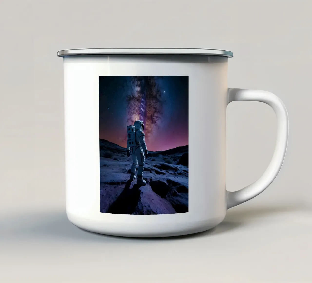 Voidshore tazza in smalto da Stellar Dream Art