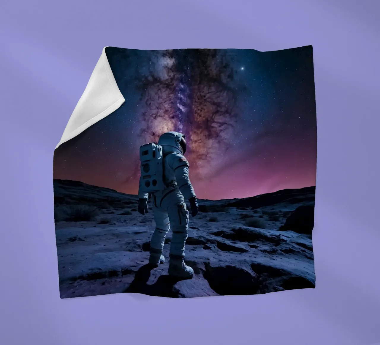 Voidshore Fleecedecke von Stellar Dream Art