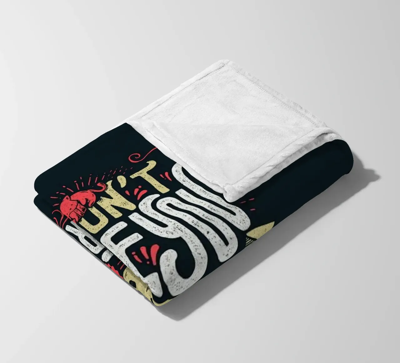 Non ti odio, sono solo un introverso. coperta in pile da Tobe Fonseca