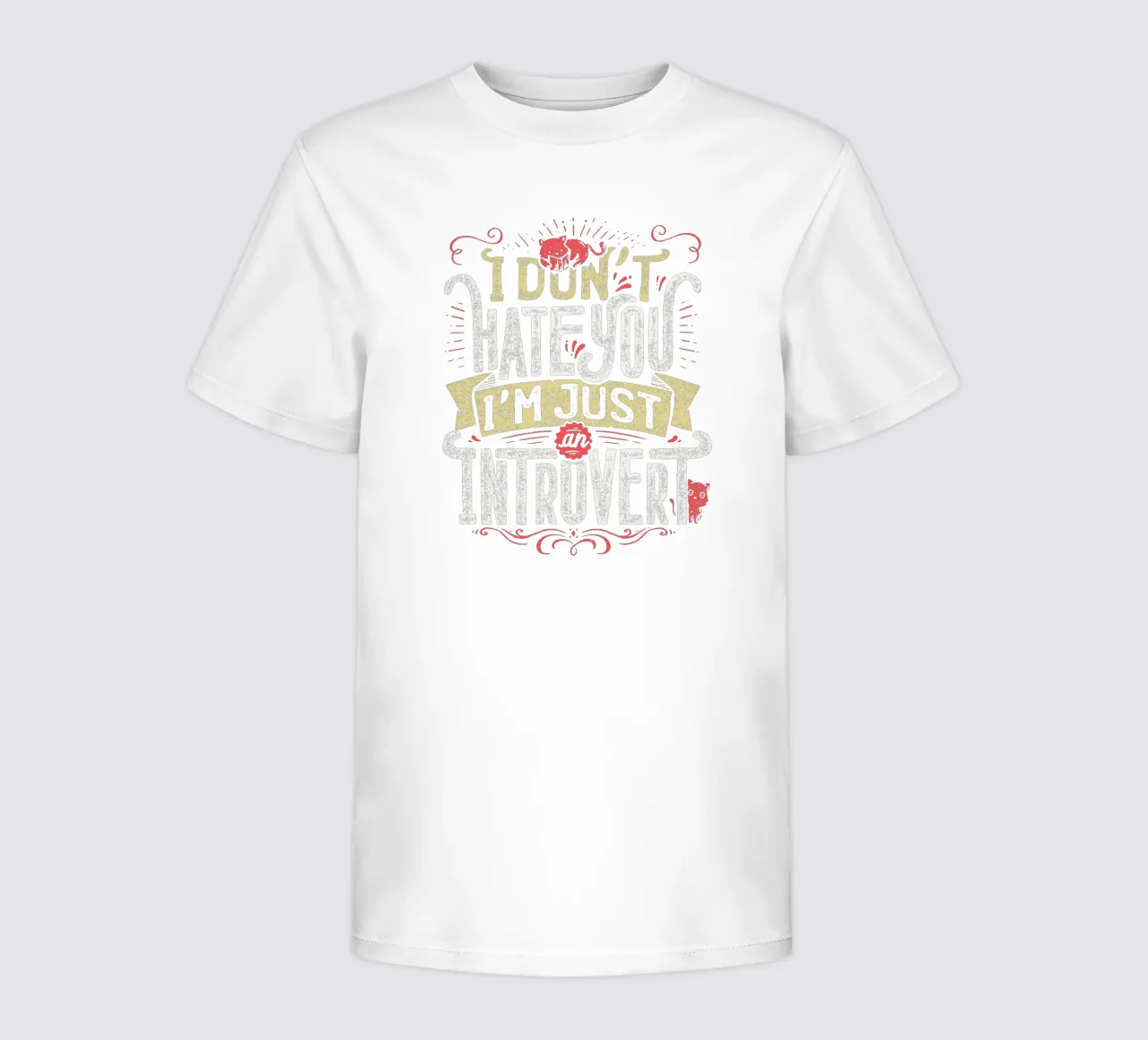 Non ti odio, sono solo un introverso. t-shirt bambini da Tobe Fonseca