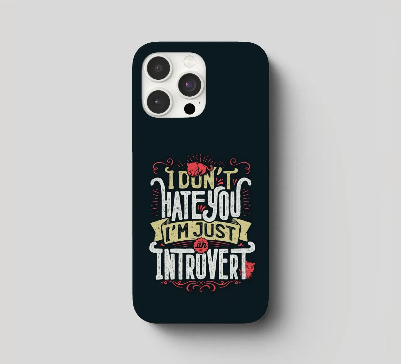 Non ti odio, sono solo un introverso. cover iphone da Tobe Fonseca