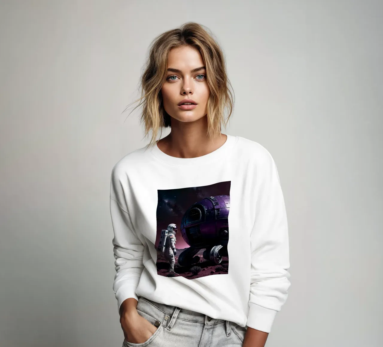 Auralune Sweatshirt von Stellar Dream Art