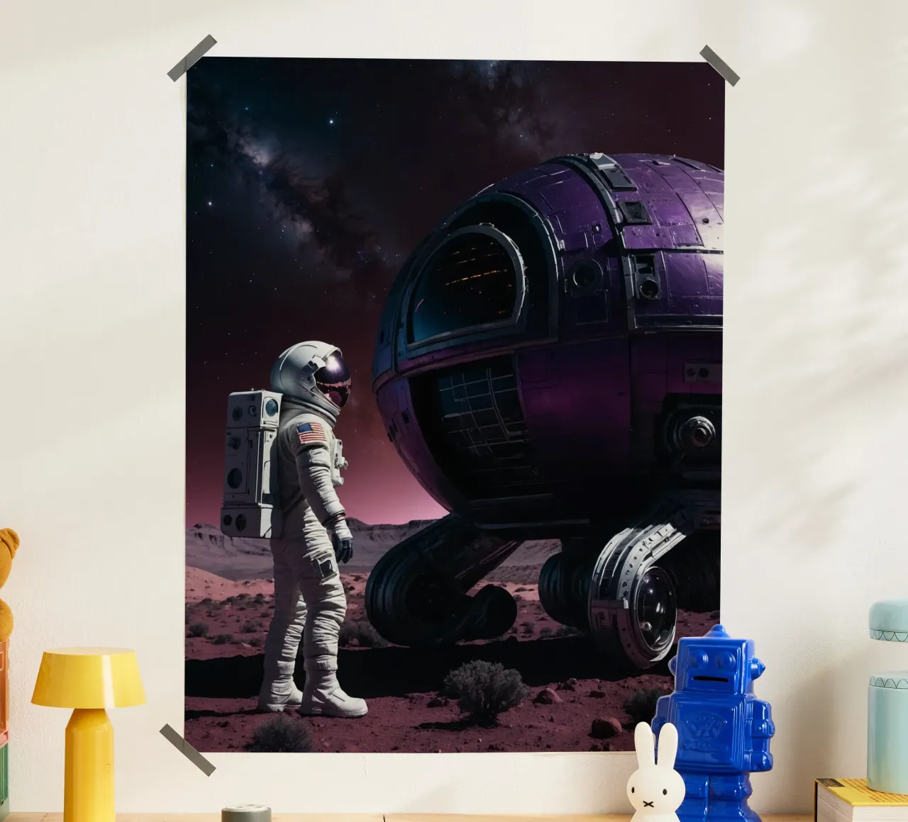 Auralune poster da Stellar Dream Art