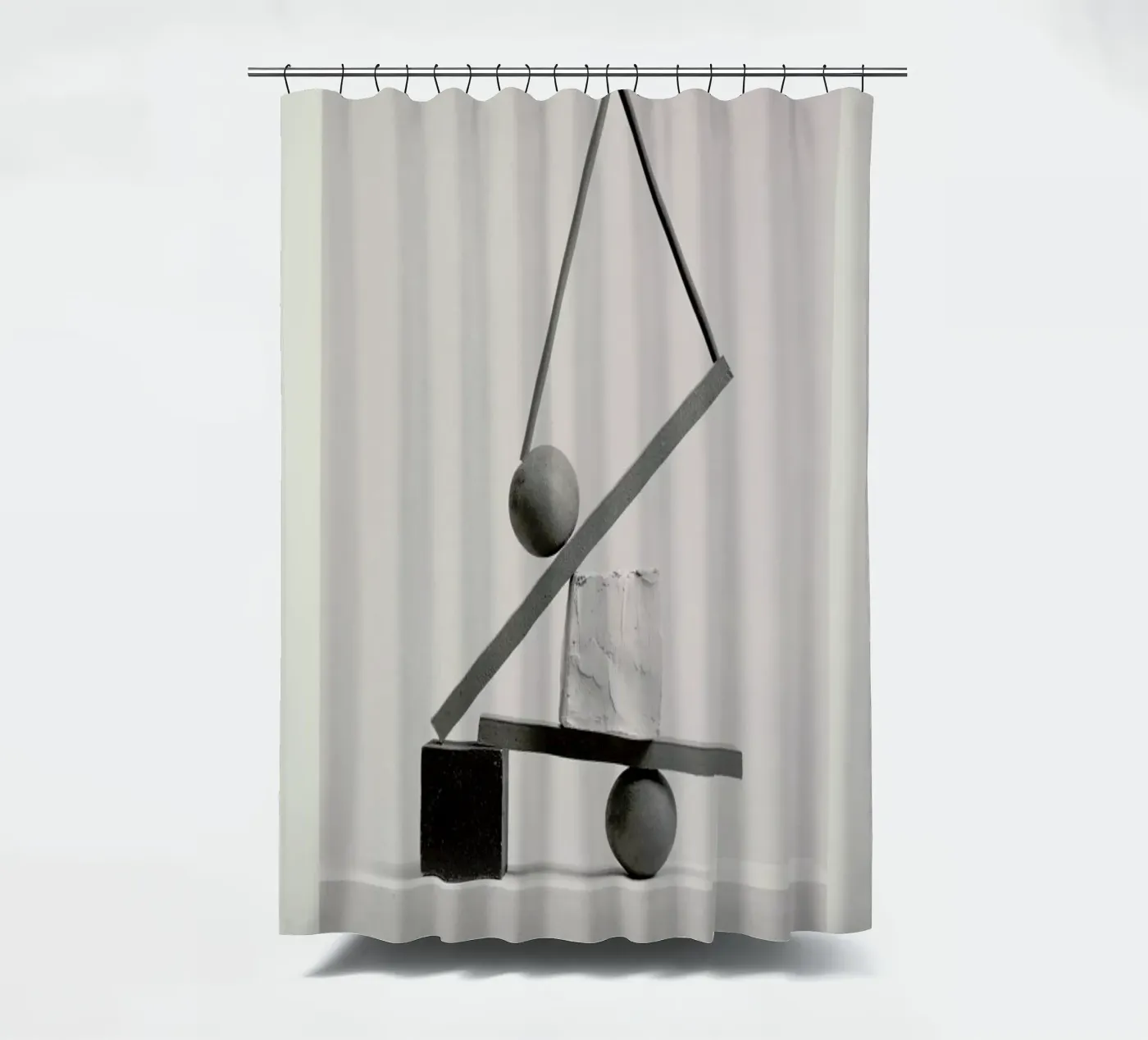Precision Duschvorhang von Graphite