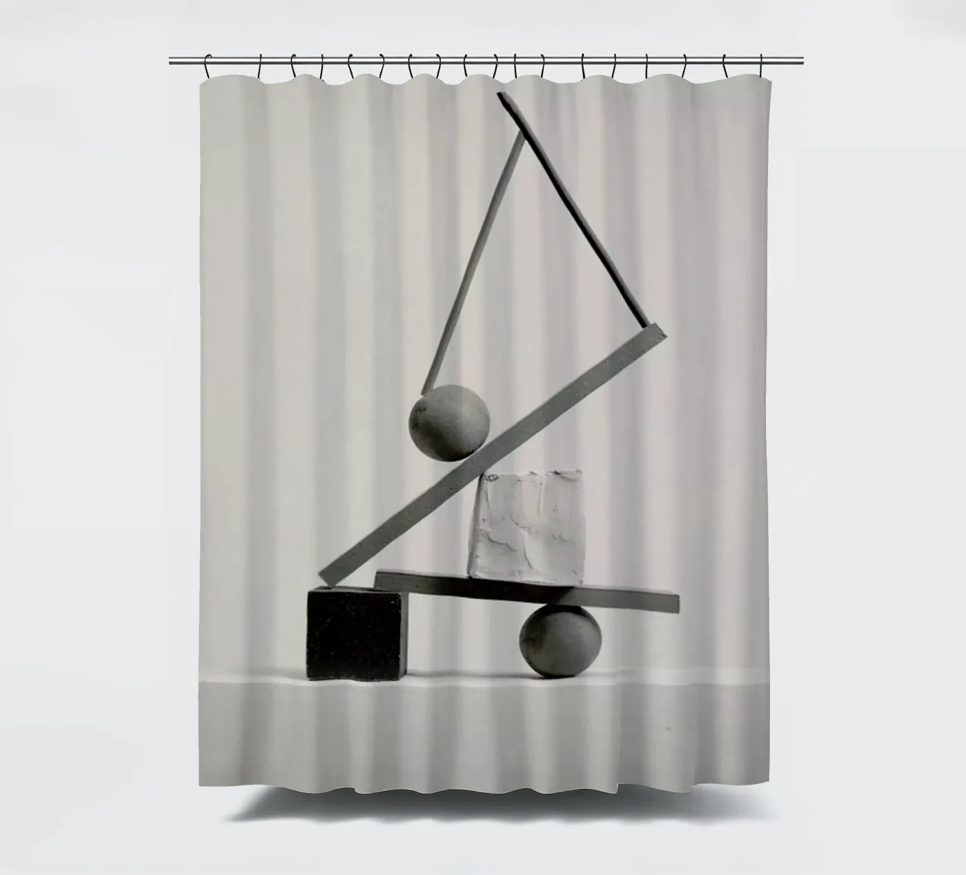 Precision Duschvorhang von Graphite