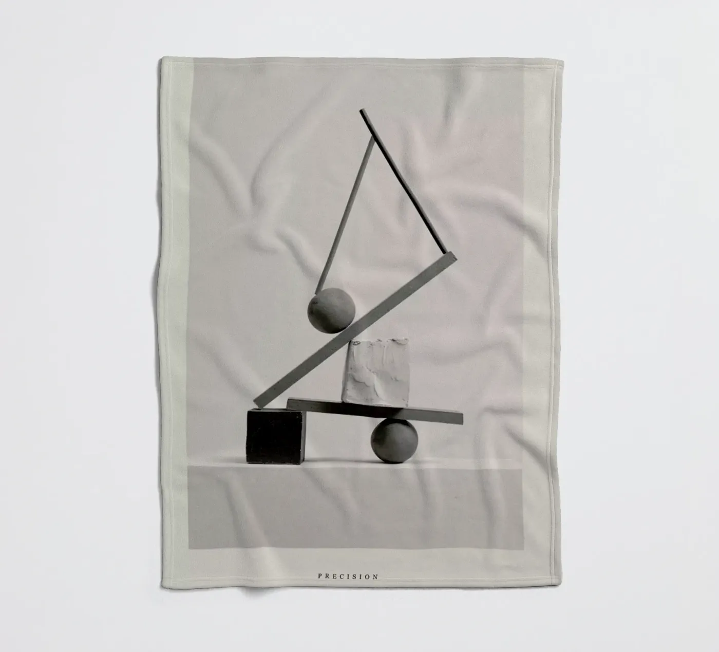 Precision plaid polaire de Graphite