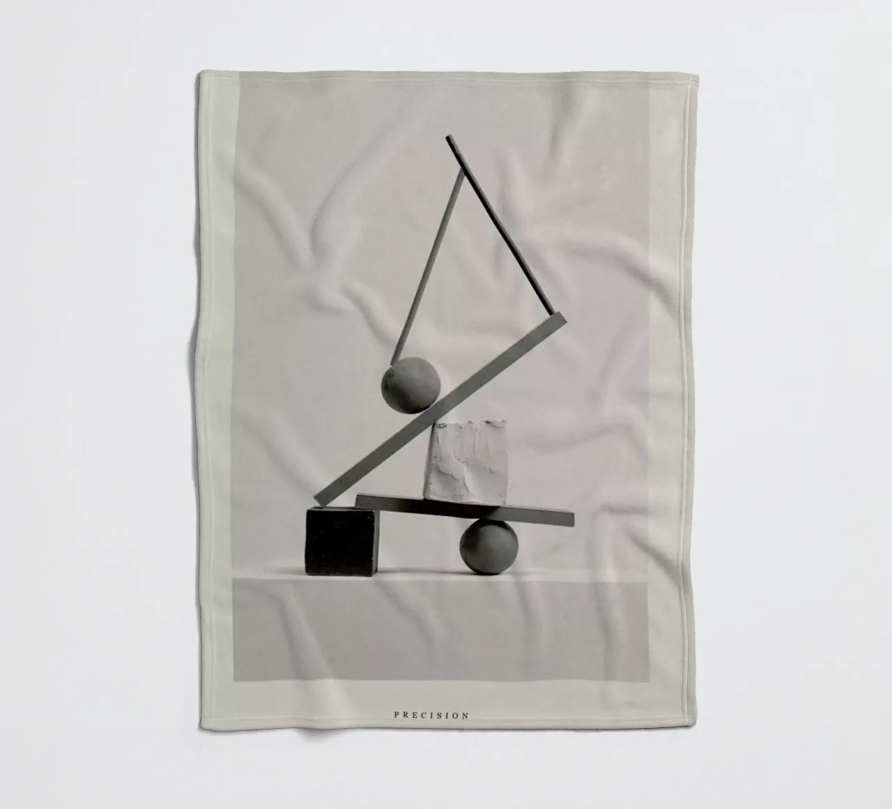 Precision fleecedeken van Graphite