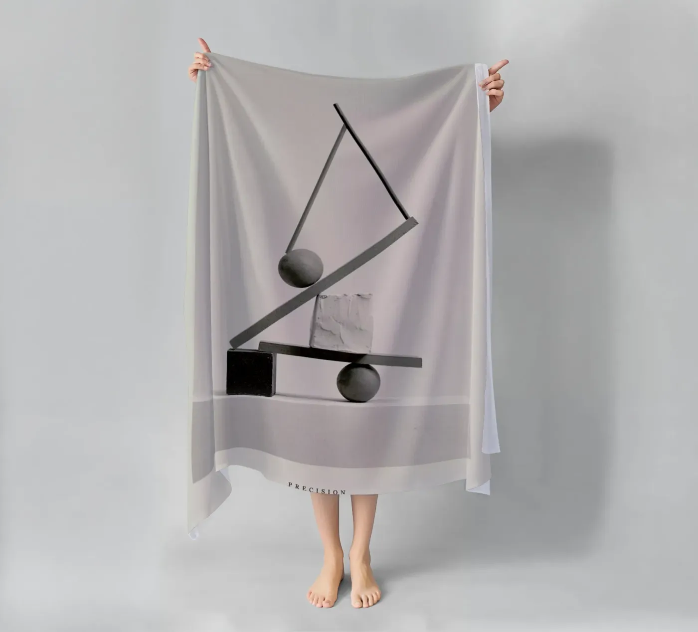 Precision Strandtuch von Graphite