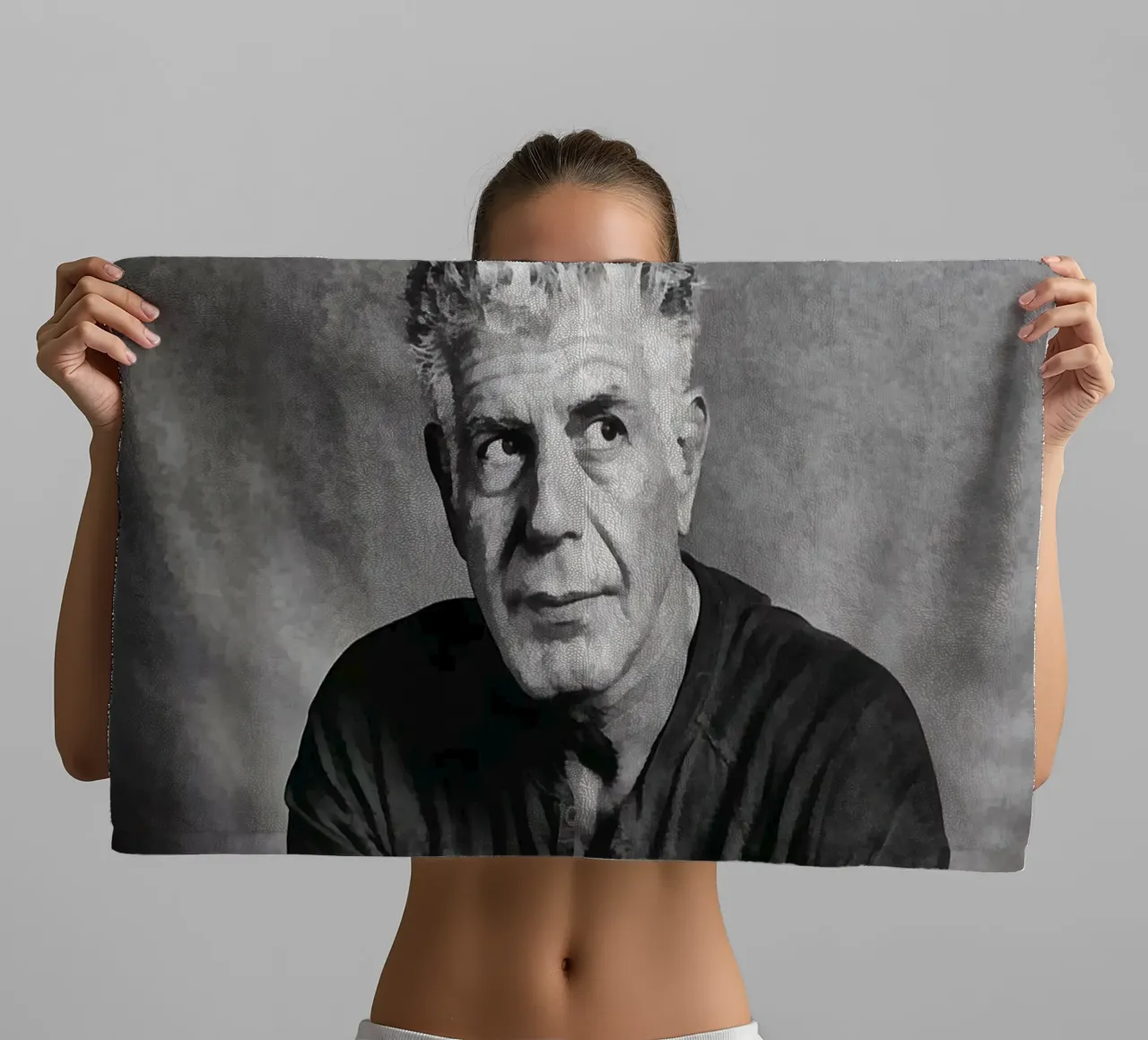 portrait cool anthony towel by phillipp veisenberg
