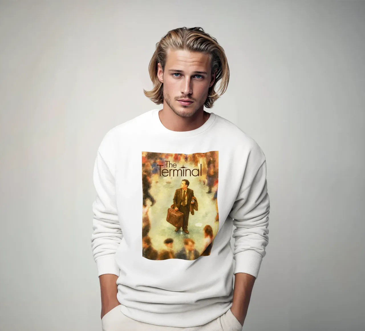die Vorstellung von der Umlackierung des Terminals Sweatshirt von SIQAYA