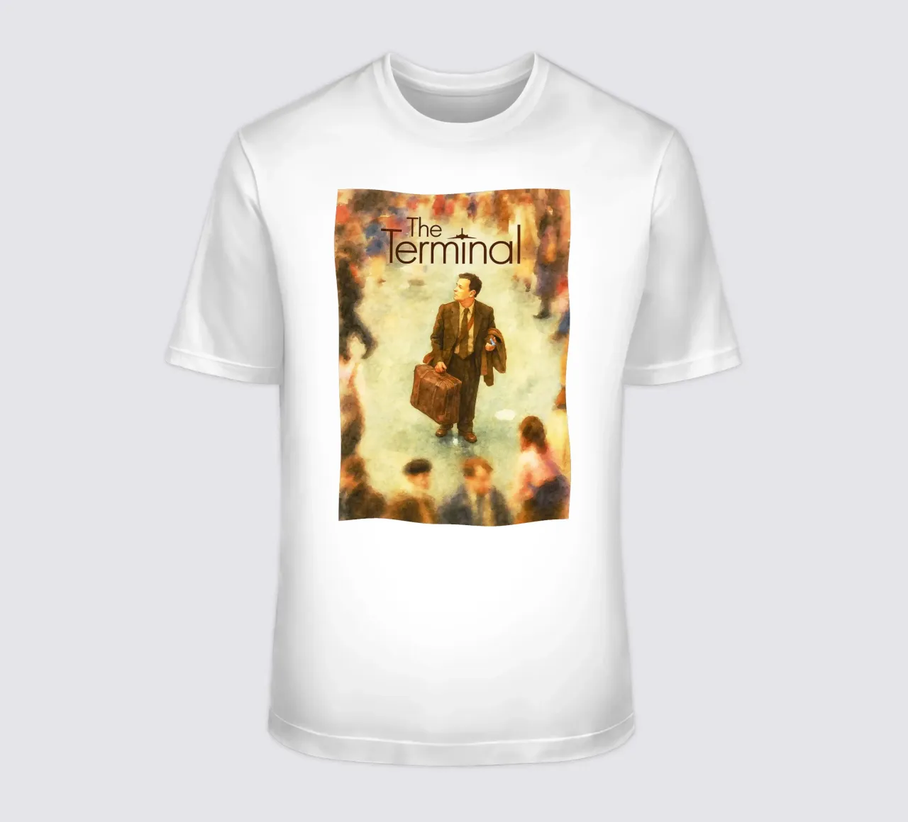 die Vorstellung von der Umlackierung des Terminals T-Shirt von SIQAYA