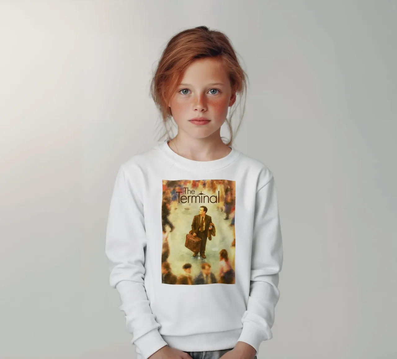 die Vorstellung von der Umlackierung des Terminals Kinder Sweatshirt von SIQAYA