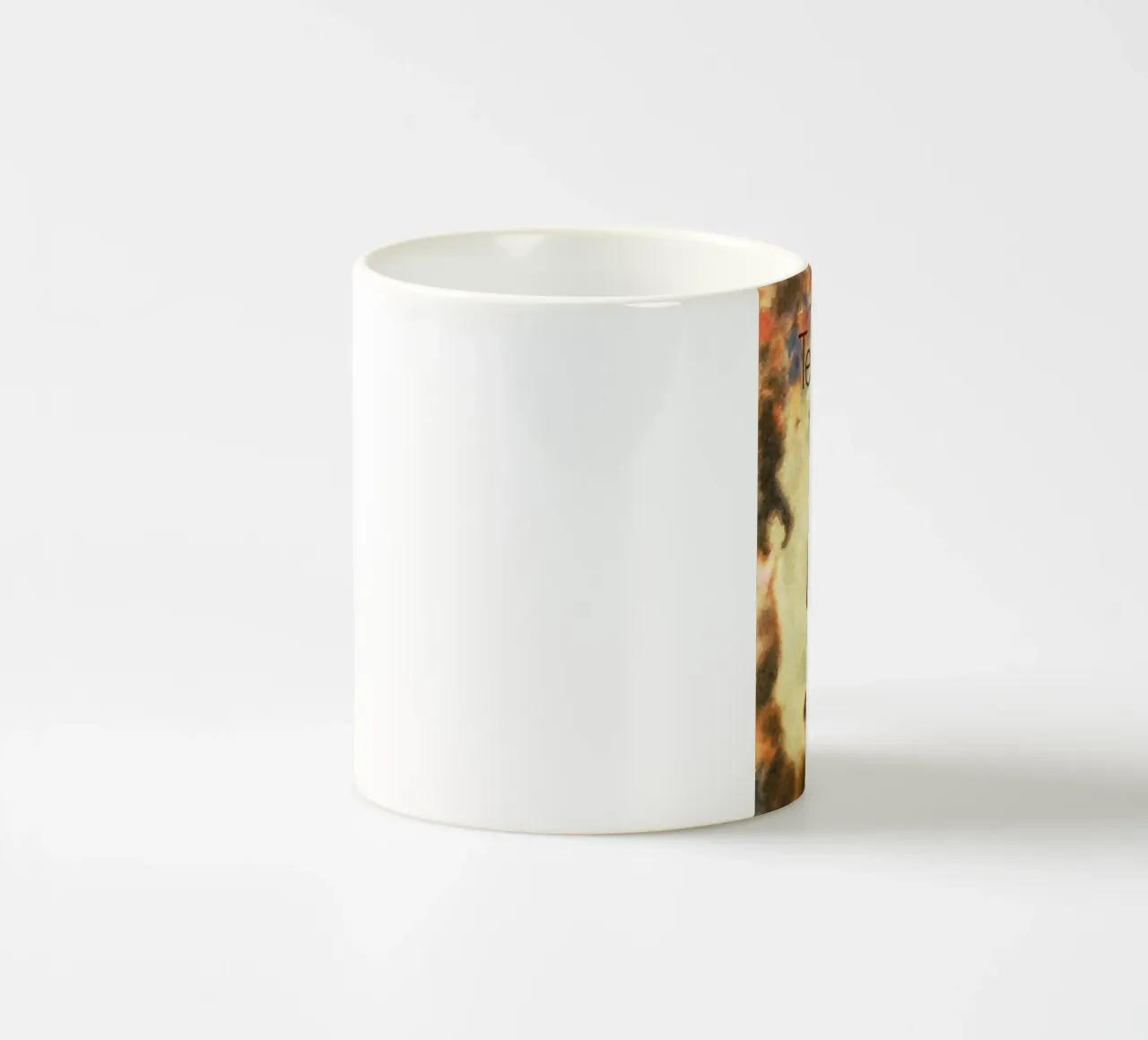 l'imagination pour repeindre le terminal mug en céramique de SIQAYA