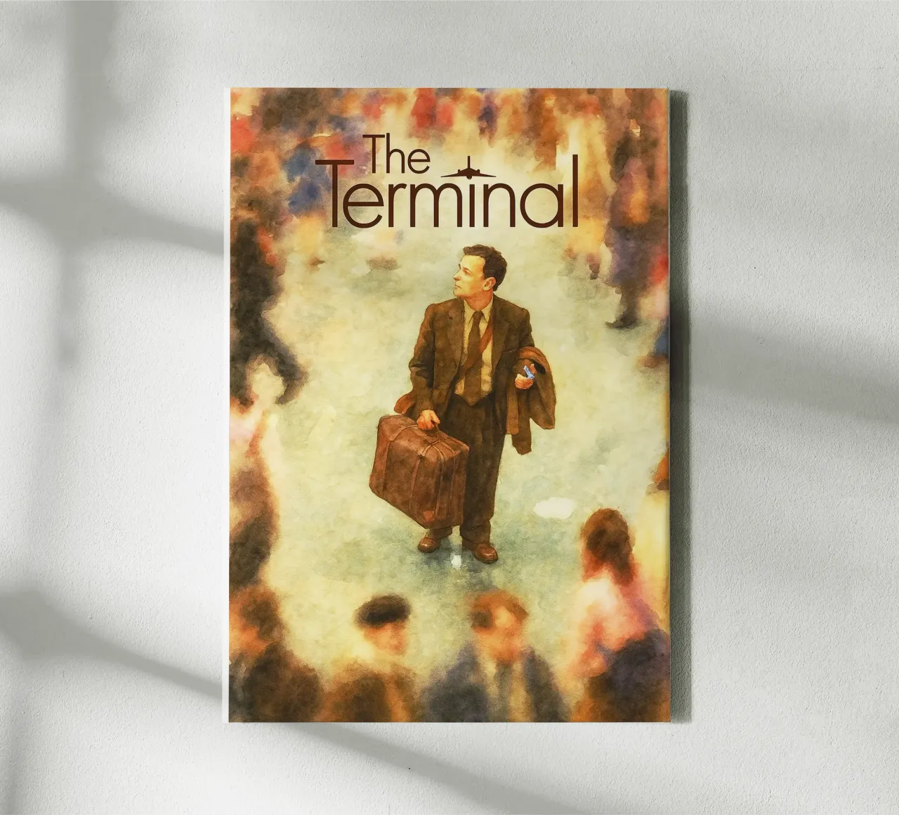the terminal repainting imagination canvas with Floater frame by SIQAYA