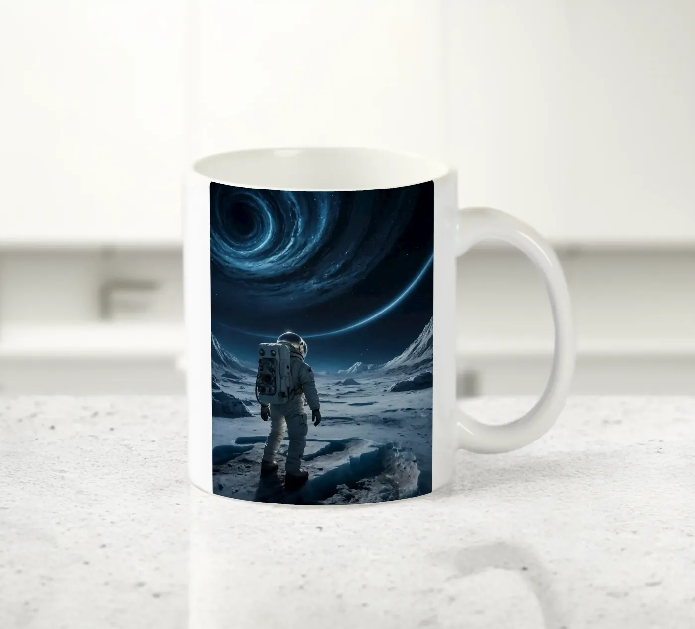 Zenthos ceramic mug by Stellar Dream Art