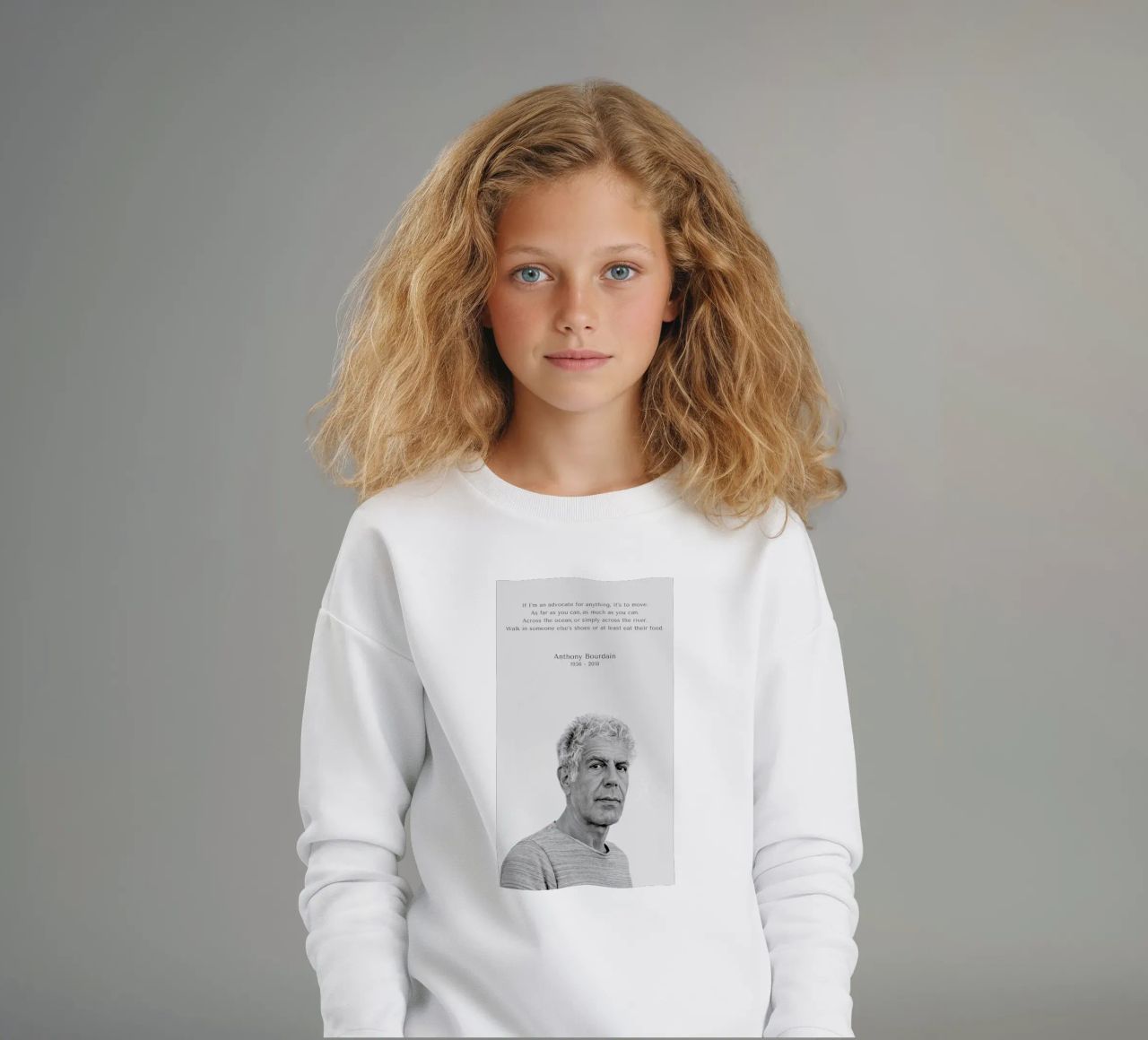 quoats anthony bourdian sudadera para niño de phillipp veisenberg