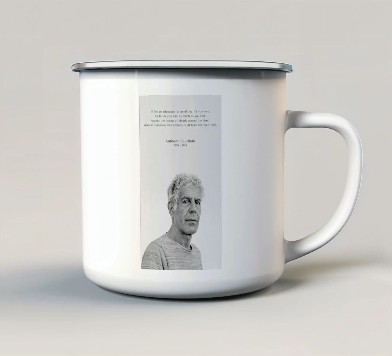 quoats anthony bourdian tazza in smalto da phillipp veisenberg