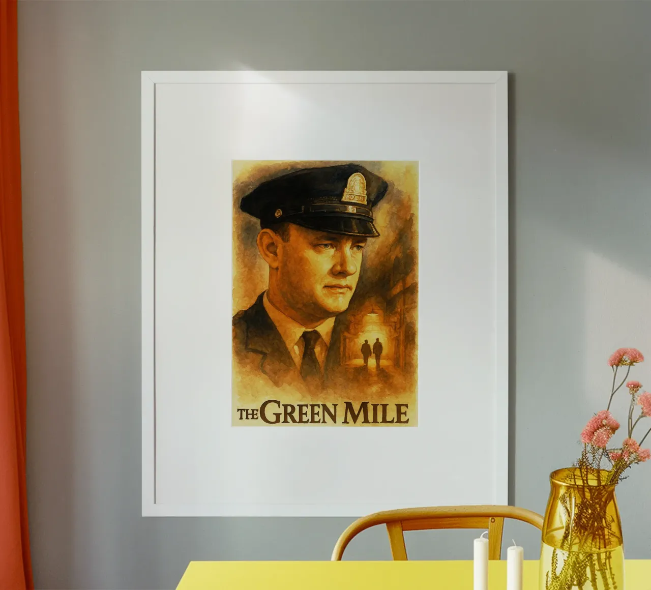 l'immaginazione di grren miles repainting carta hahnemühle da SIQAYA