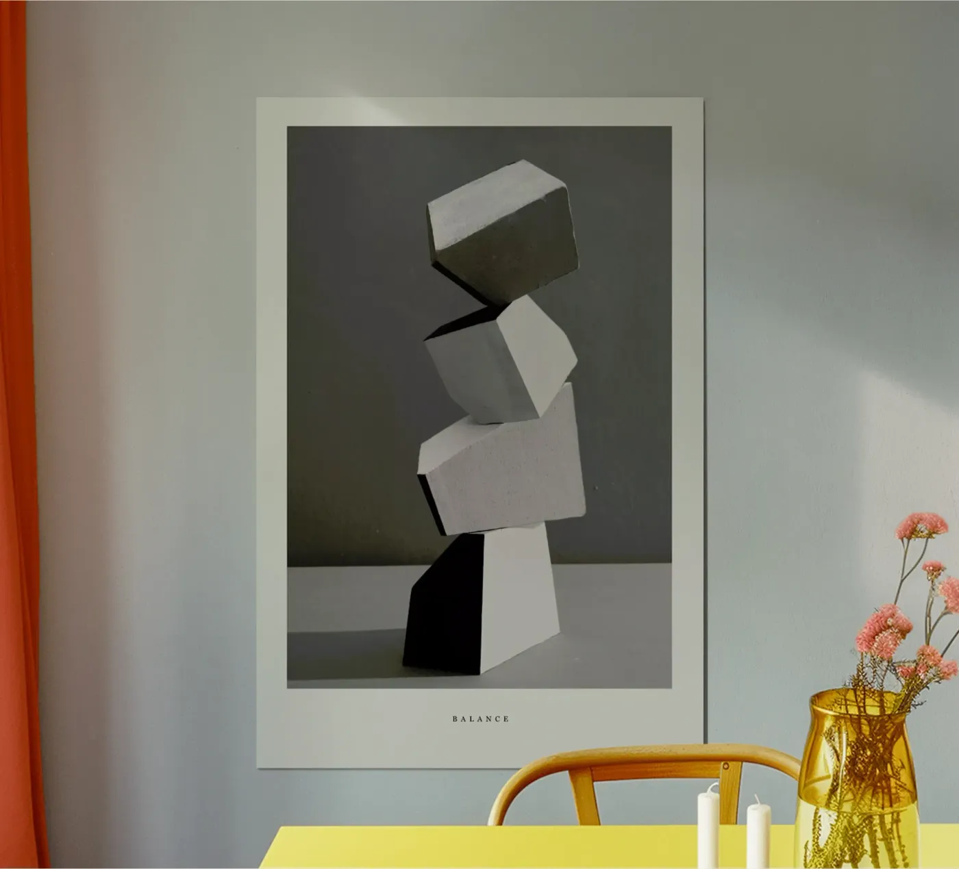 Balance Poster von Graphite