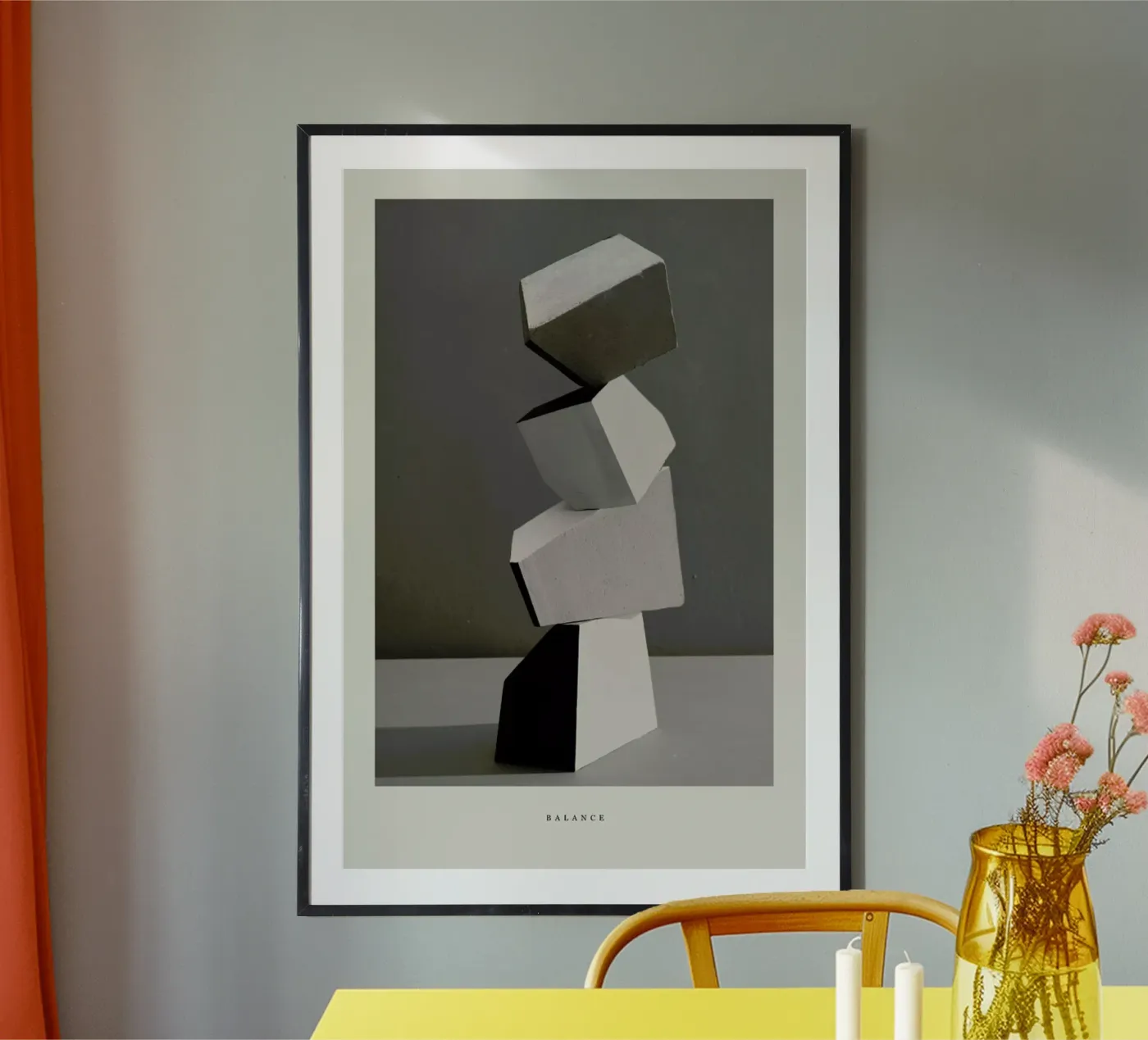 Balance Poster von Graphite