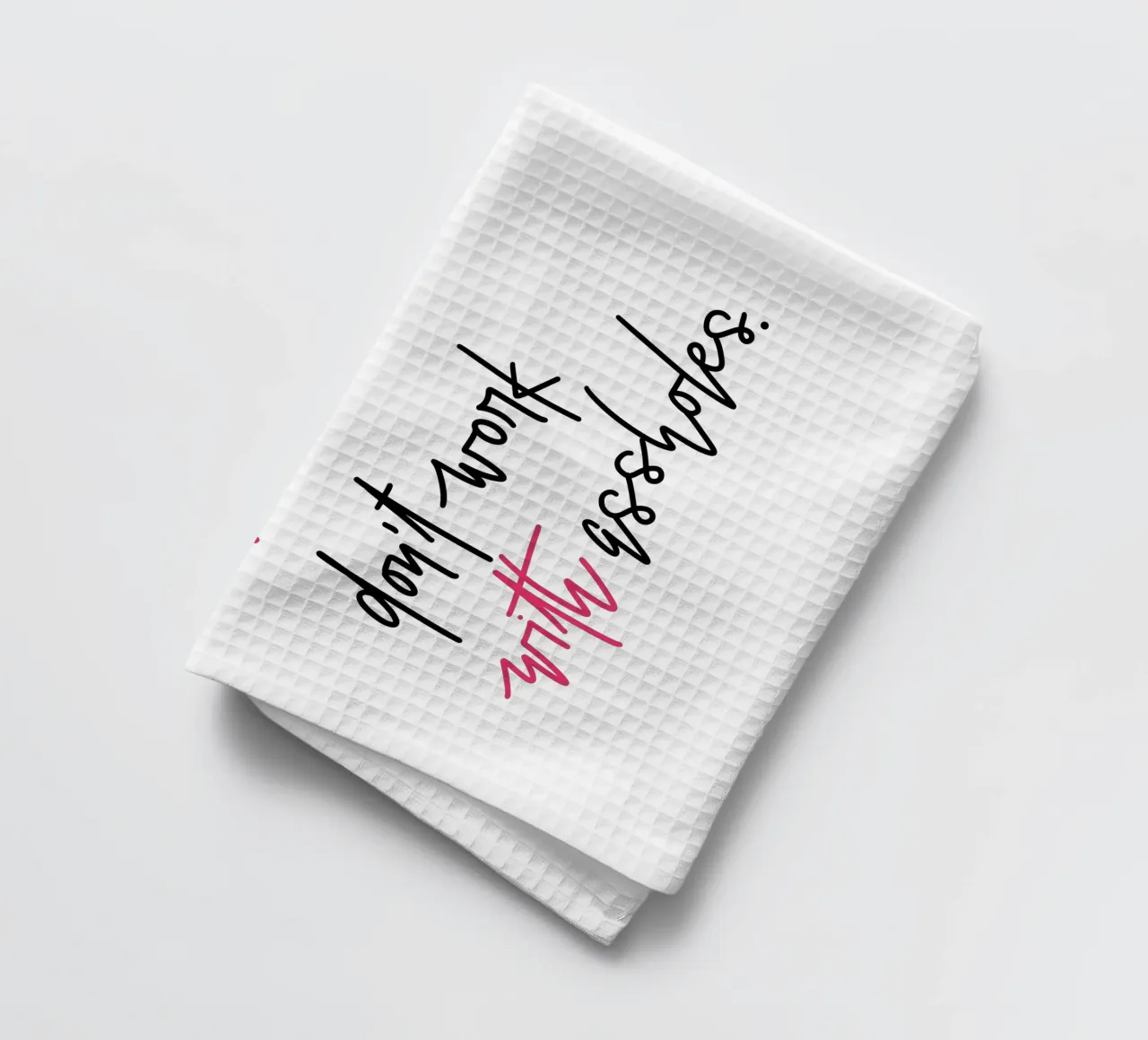 Typografie Poster Statement Office Poster Selbstliebe Power tea towel by LIMITED EDITION LETTERS