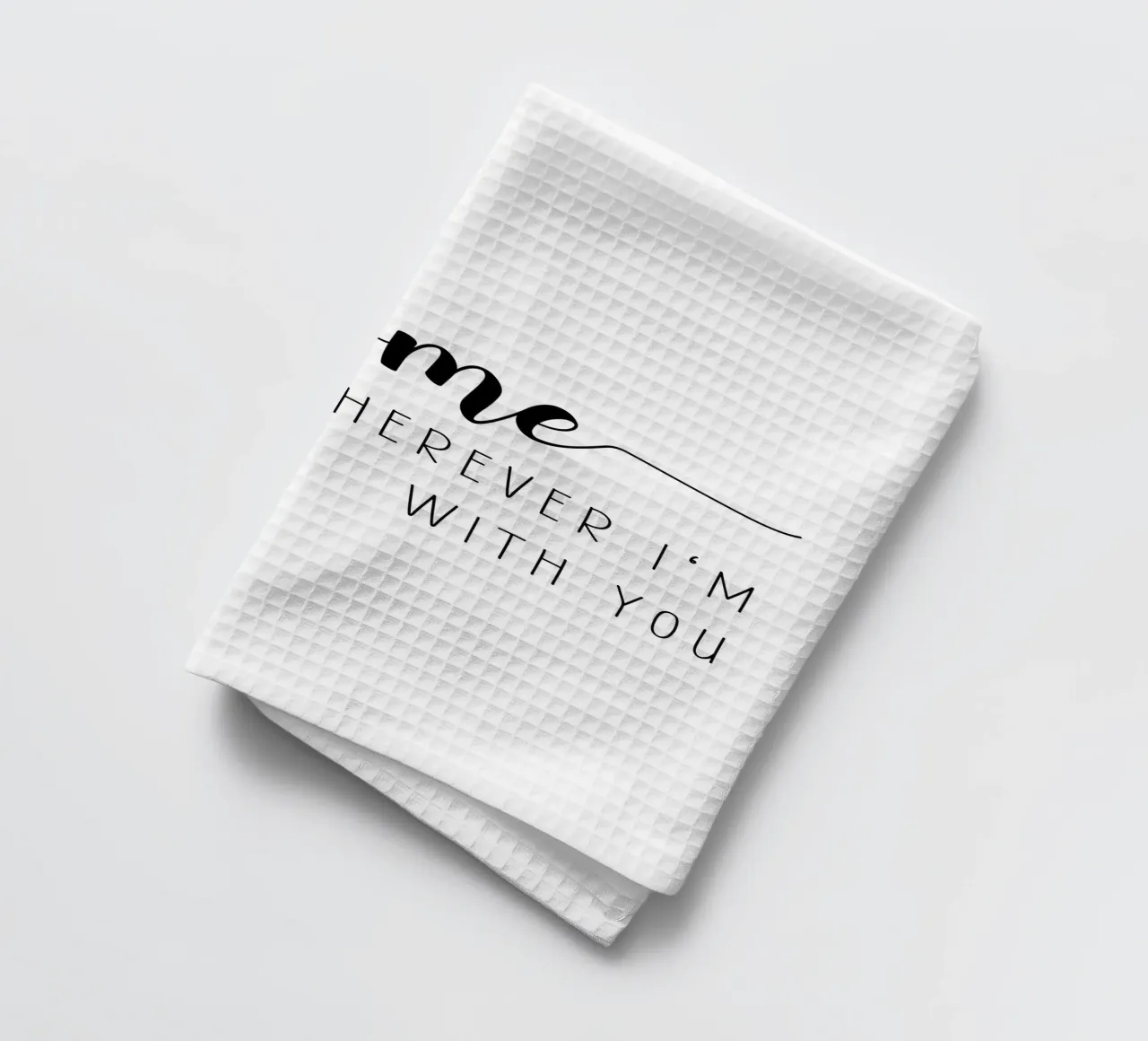 Home Is Wherever I'm With You torchon de Shark Printables