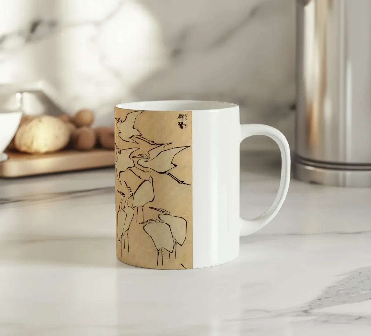 fenicottero tazza in ceramica da khanrosie