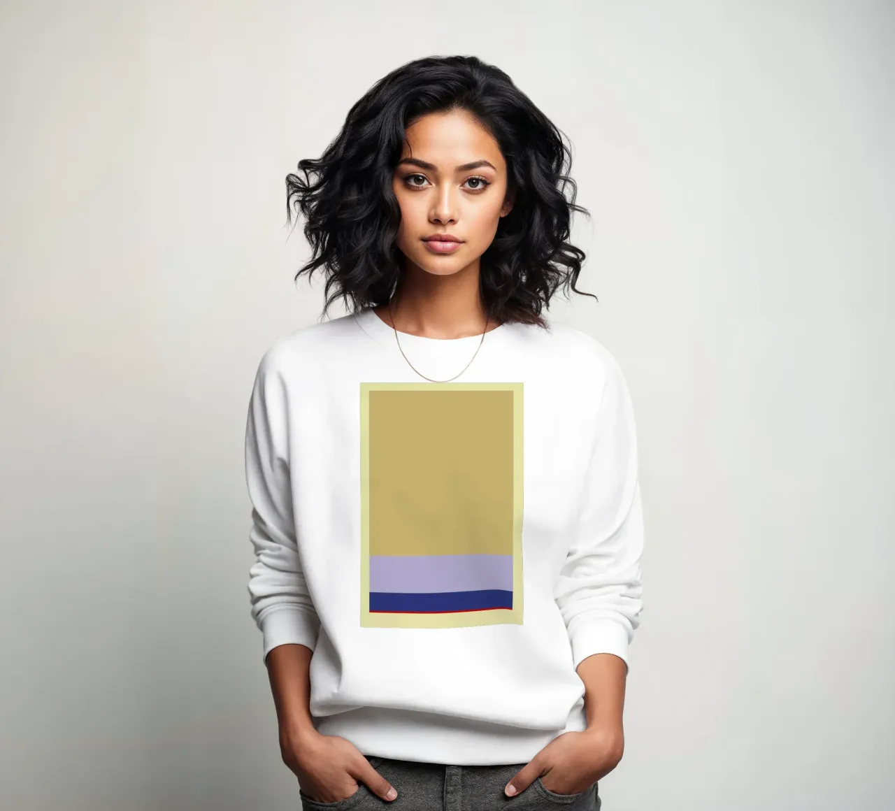Stripe Yellow 1 sweatshirt van 170QM