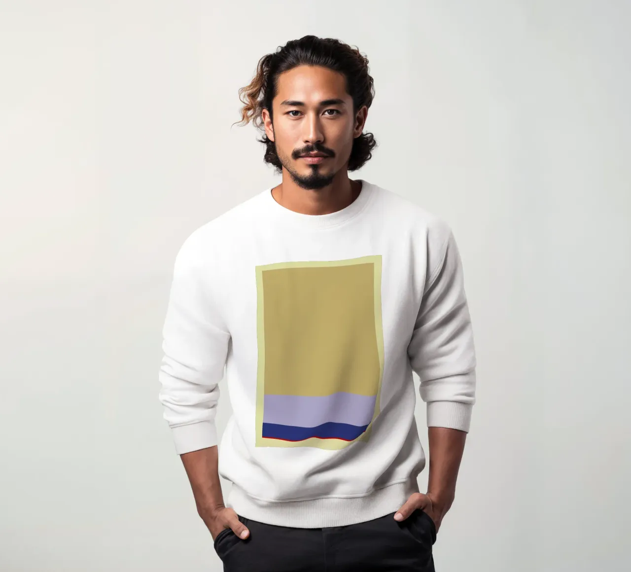 Stripe Yellow 1 sweatshirt van 170QM
