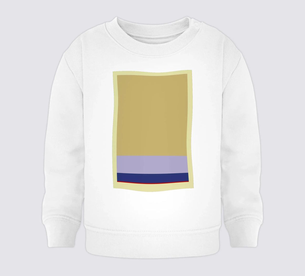 Stripe Yellow 1 felpa neonato da 170QM