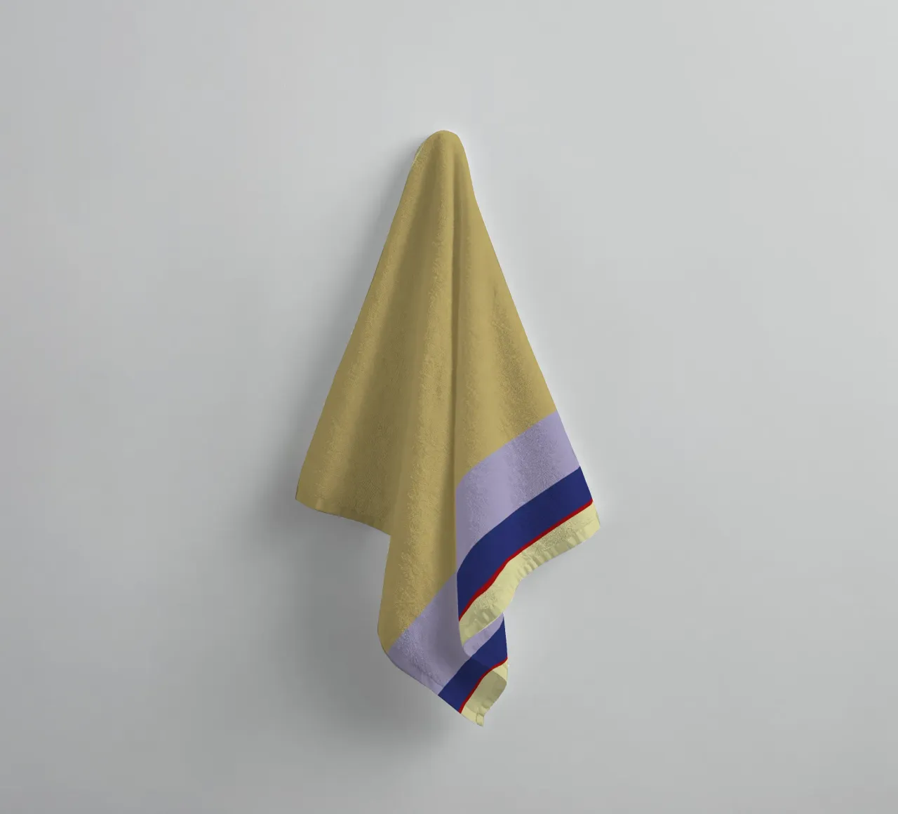 Stripe Yellow 1 asciugamano da bagno da 170QM