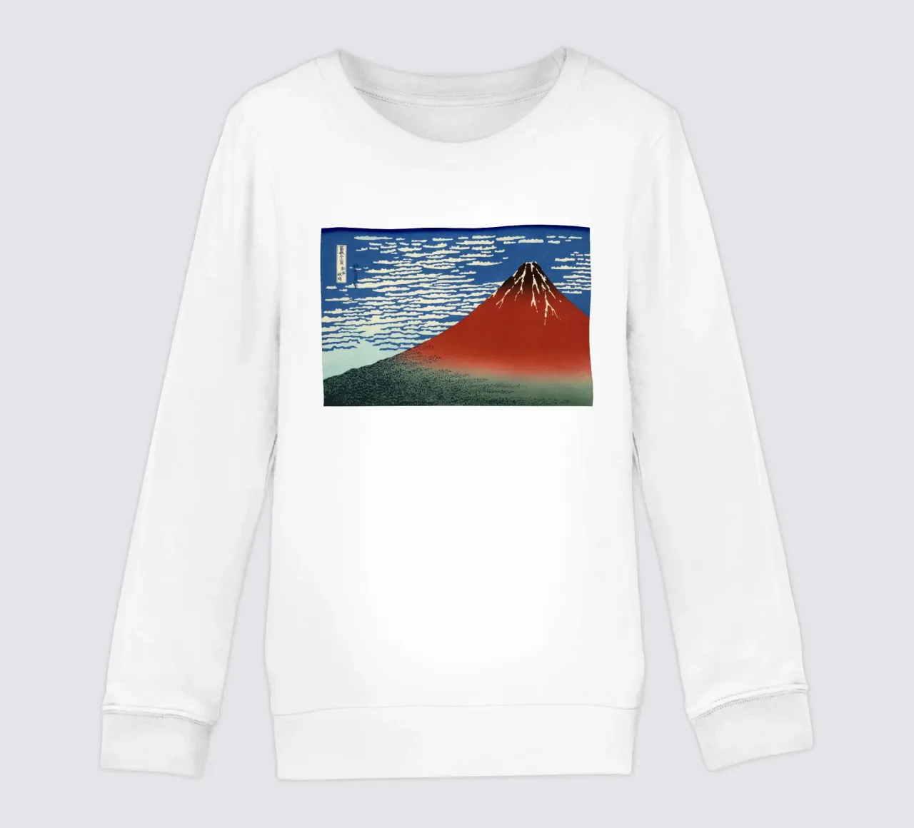 Fuji rosso felpa bambino da khanrosie