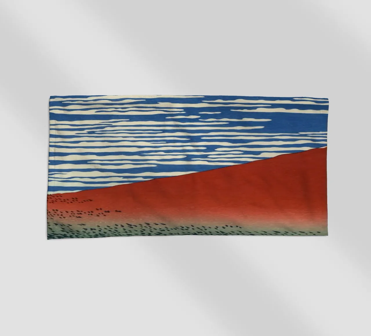 Fuji rosso telo mare da khanrosie