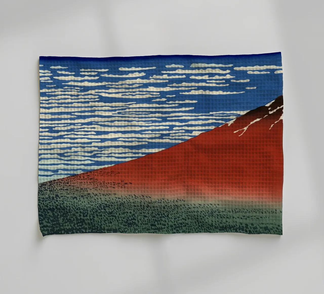 Fuji rosso canovaccio da cucina da khanrosie