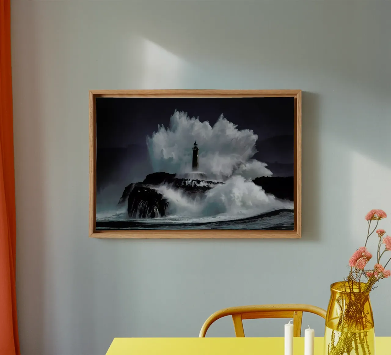 Comb - Jesus Concepcion tela con Cornice a cassetta da Pictufy