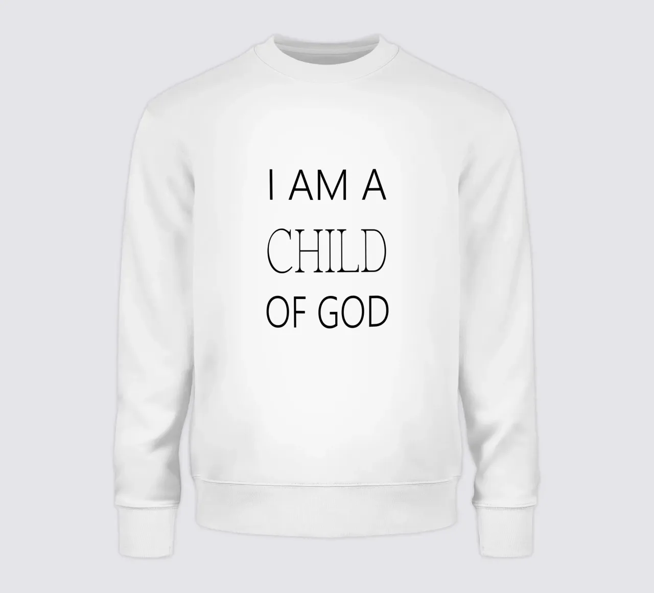 Sono un figlio di Dio felpa da Shark Printables