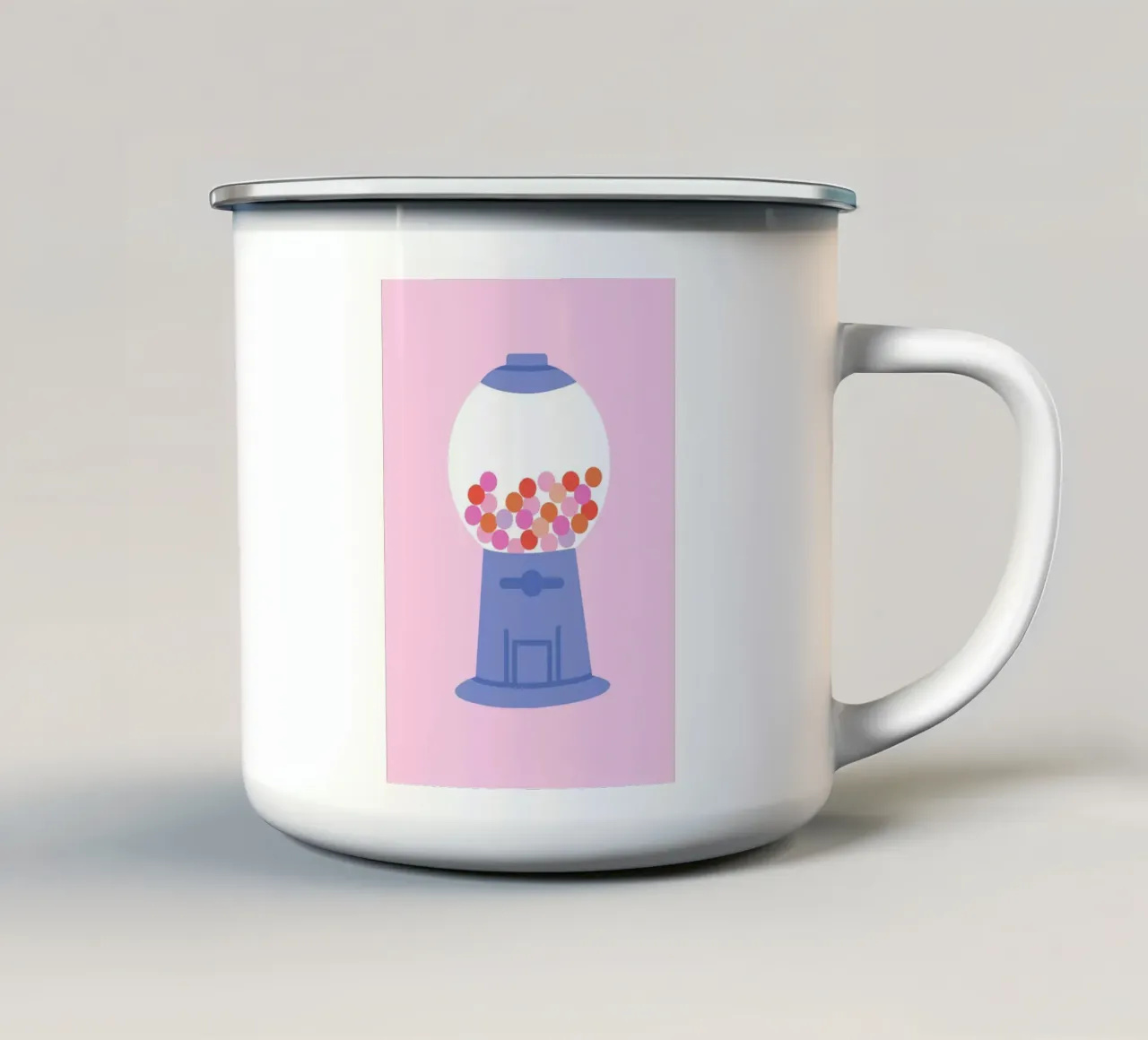 Kaugummiautomat tazza in smalto da designlenamarie
