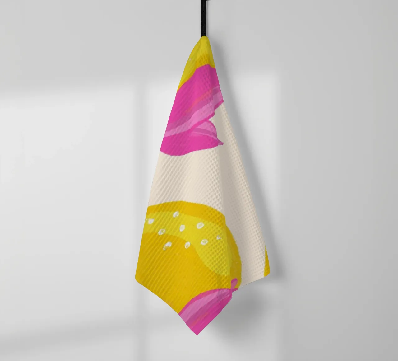 pinky lemon canovaccio da cucina da designlenamarie