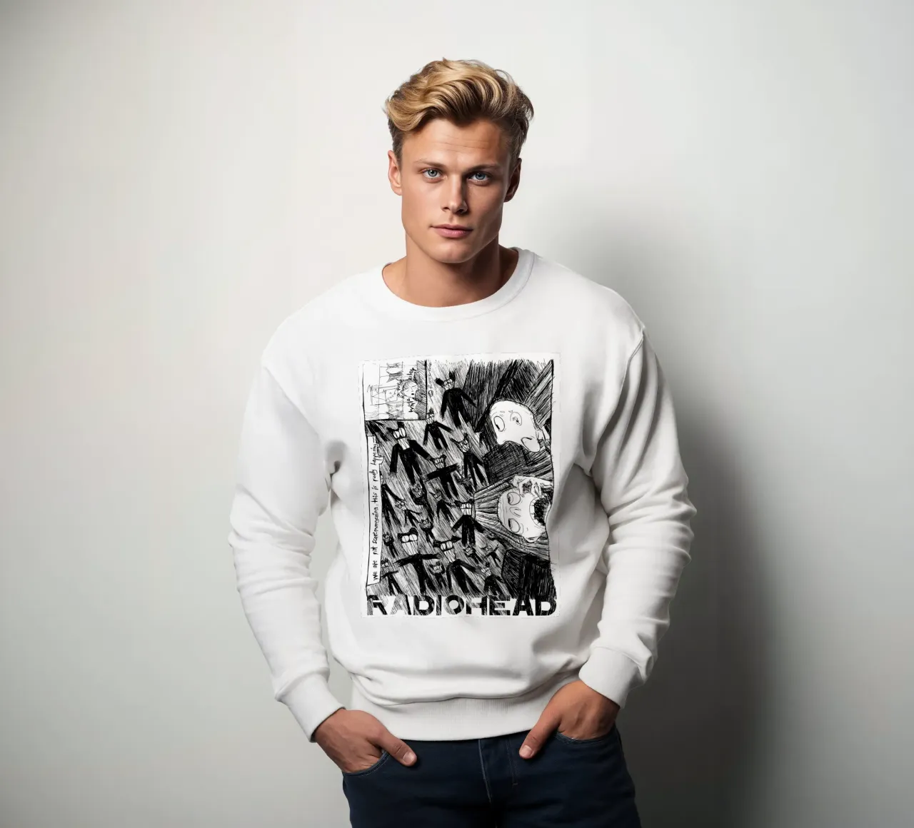 Cinque soffietti felpa da Musc-Fav