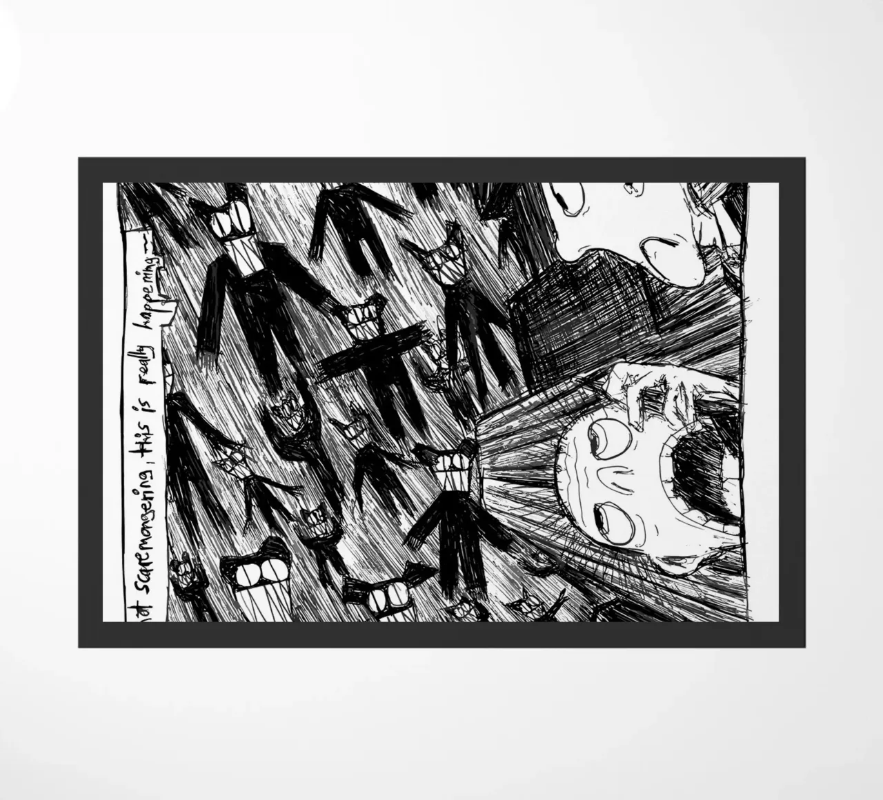 Five Bellow doormat by Musc-Fav