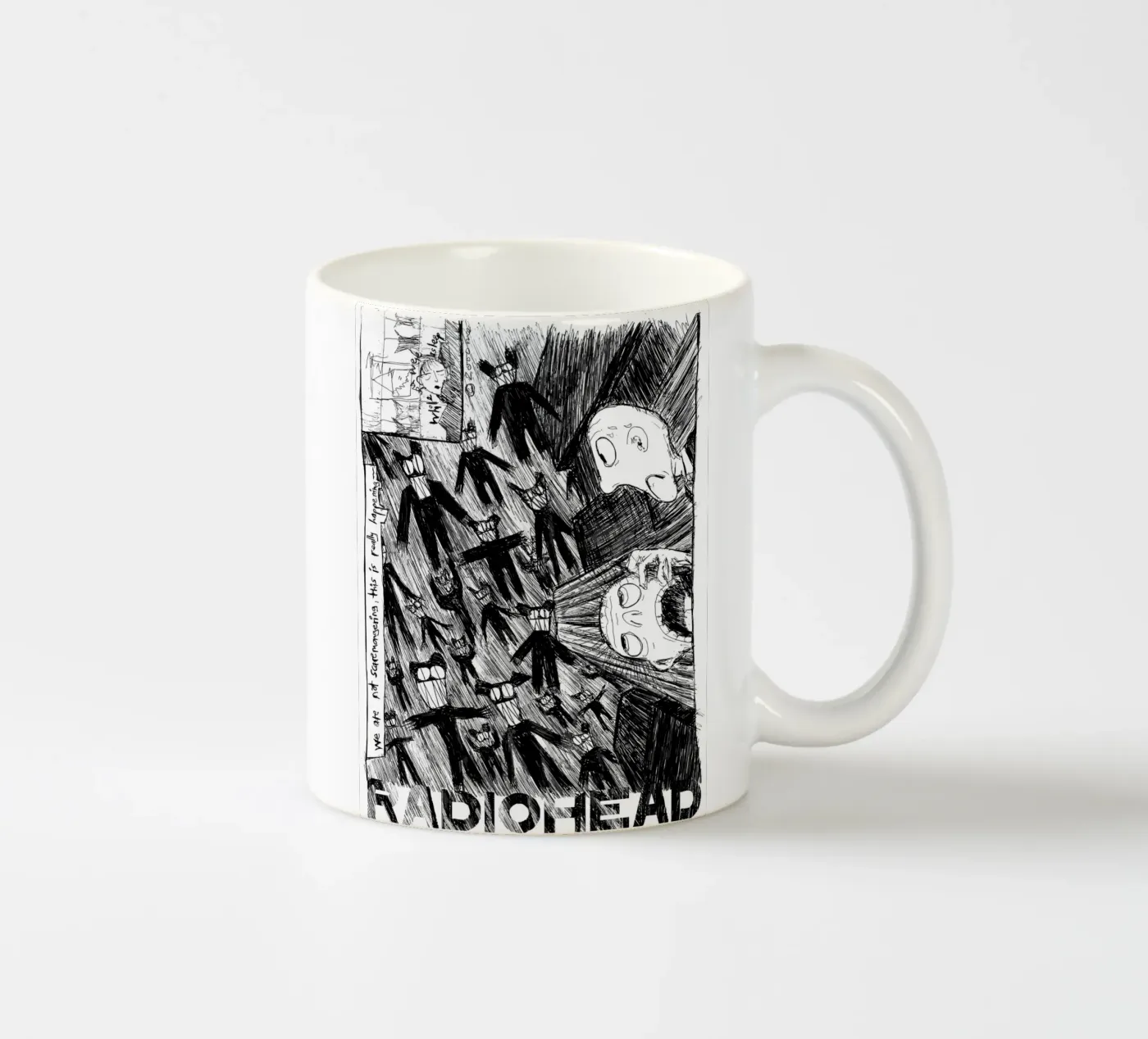 Five Bellow ceramic mug by Musc-Fav